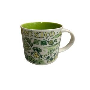 Starbucks Coffee MEXICO 14oz Mug Cup Been There Series Across Globe Collection